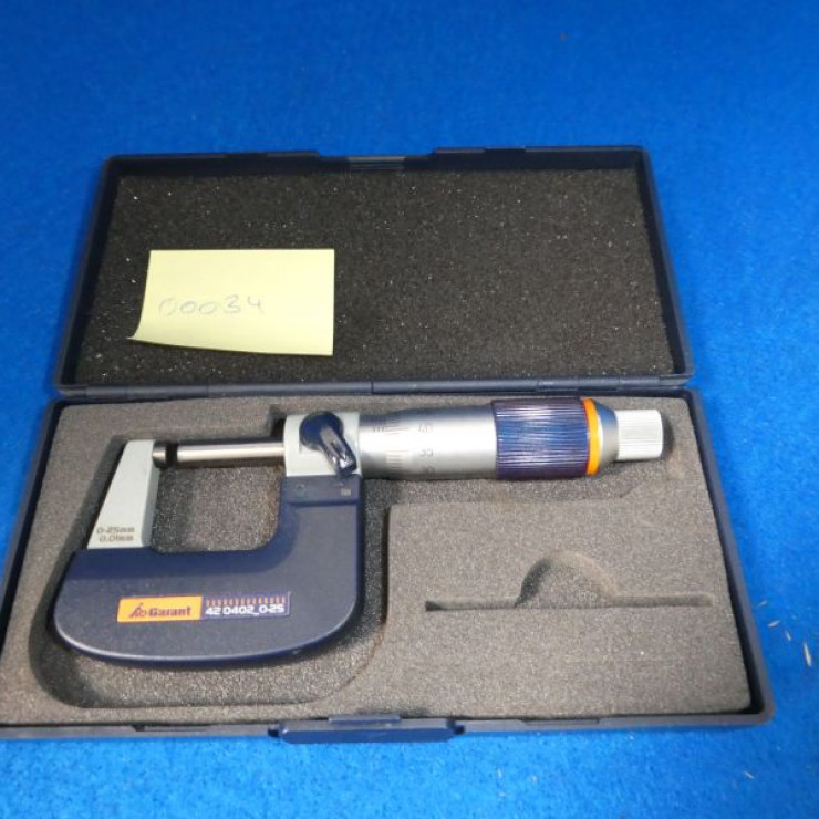 Garant Mikrometerskrue 0-25mm