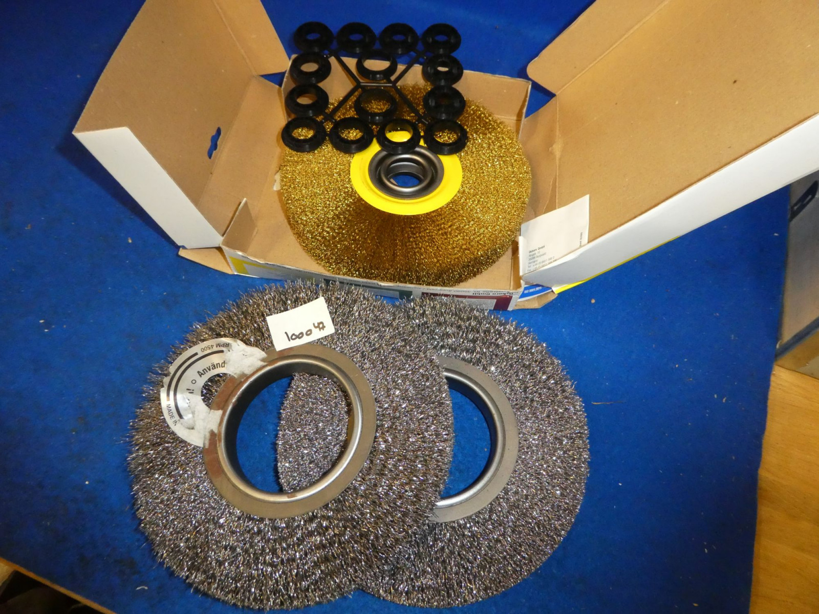 Div. Stål børster samlet 