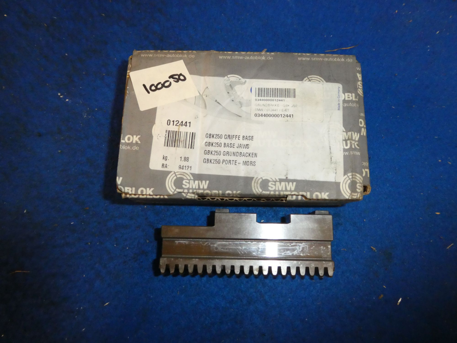 SMW Autoblok GBK250 Grundbakker 