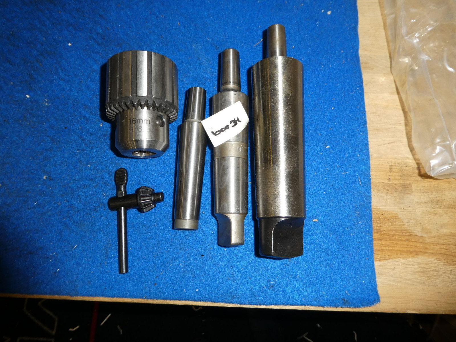 Borepatron med div. konus